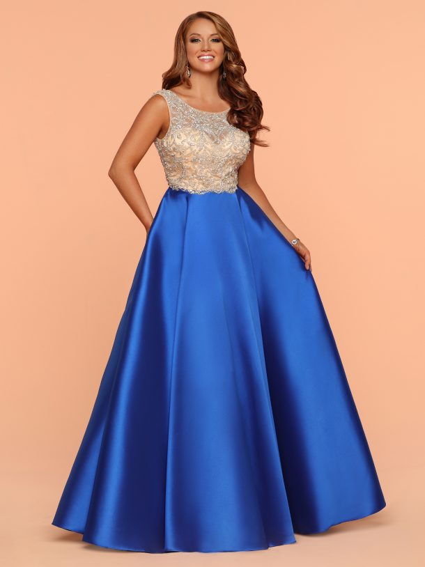 Pageant Gowns & Long Evening Dresses in Royal Blue - Sparkle Prom ...