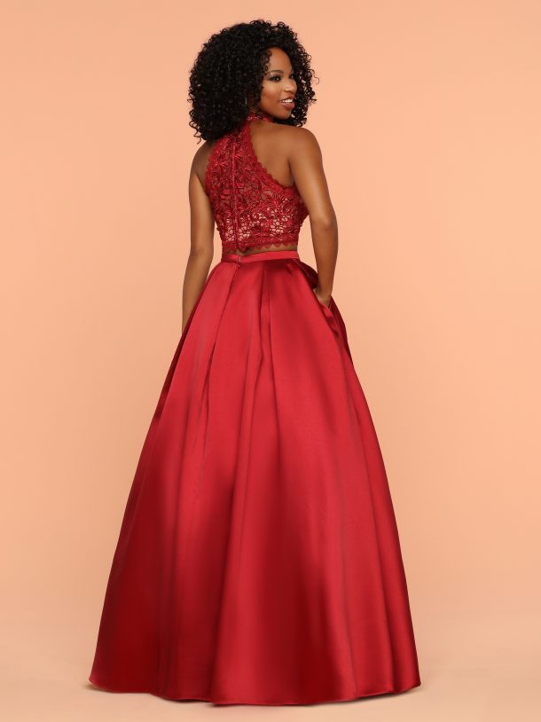 red gown for pageant