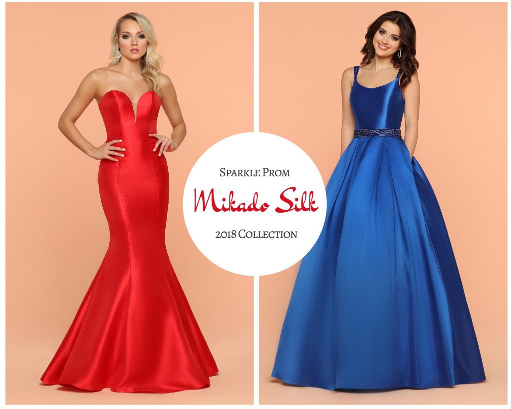 silk prom dresses 2018