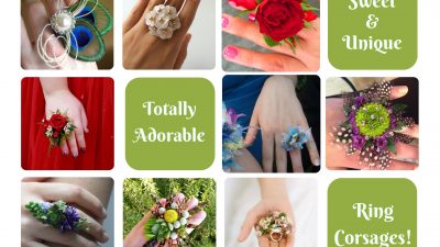 Prom Ring Finger Corsage Ideas 2021 – Sparkle Prom Fashion Blog