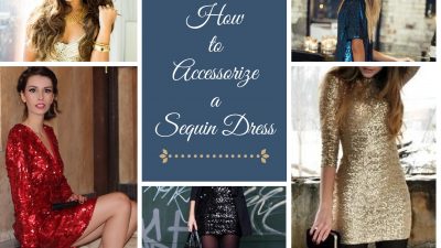 How to Accessorize a Sequin Dress