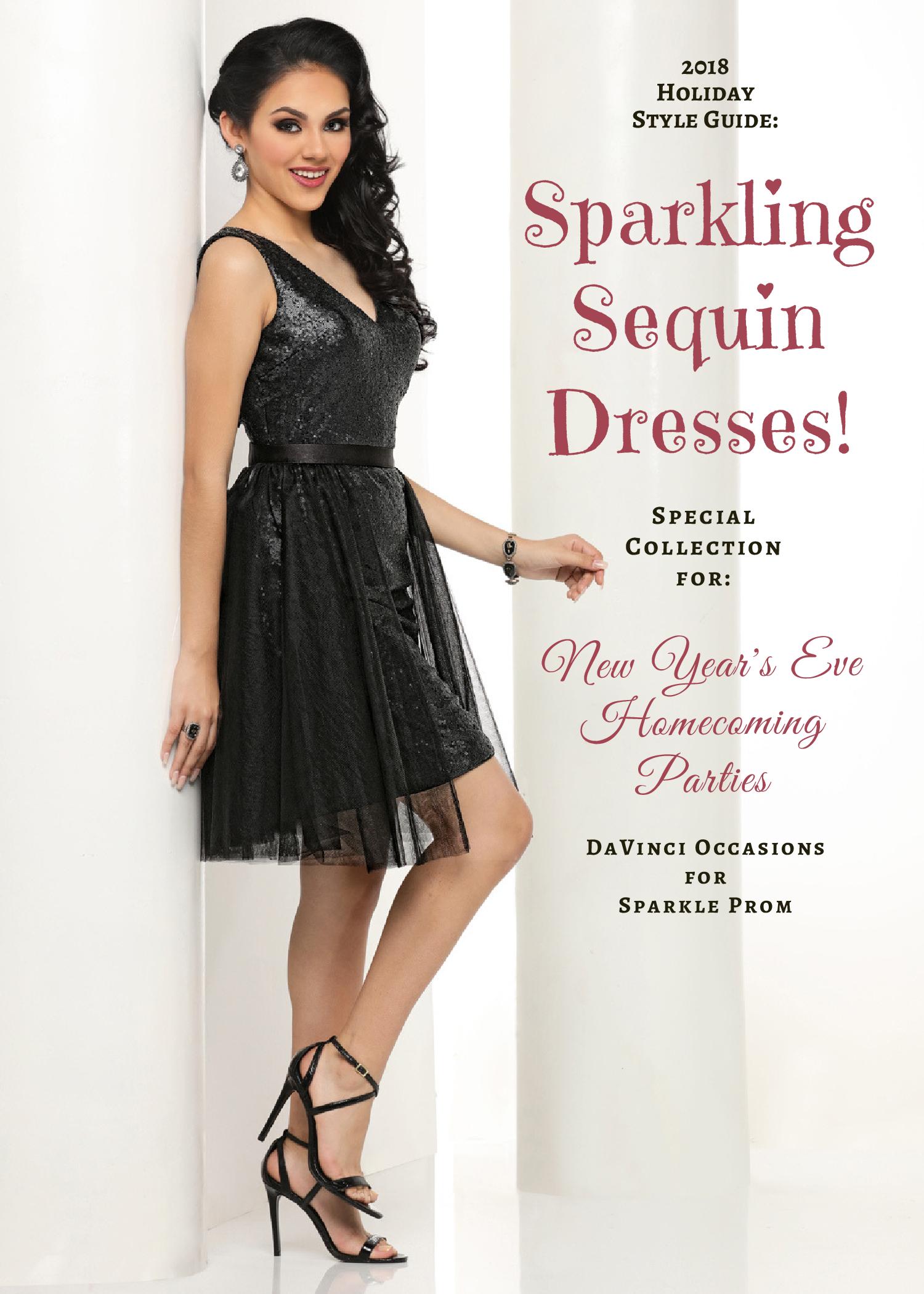 Sparkling Sequin Dress Collection: NYE, Homecoming & Parties – Sparkle Prom Fashion Blog