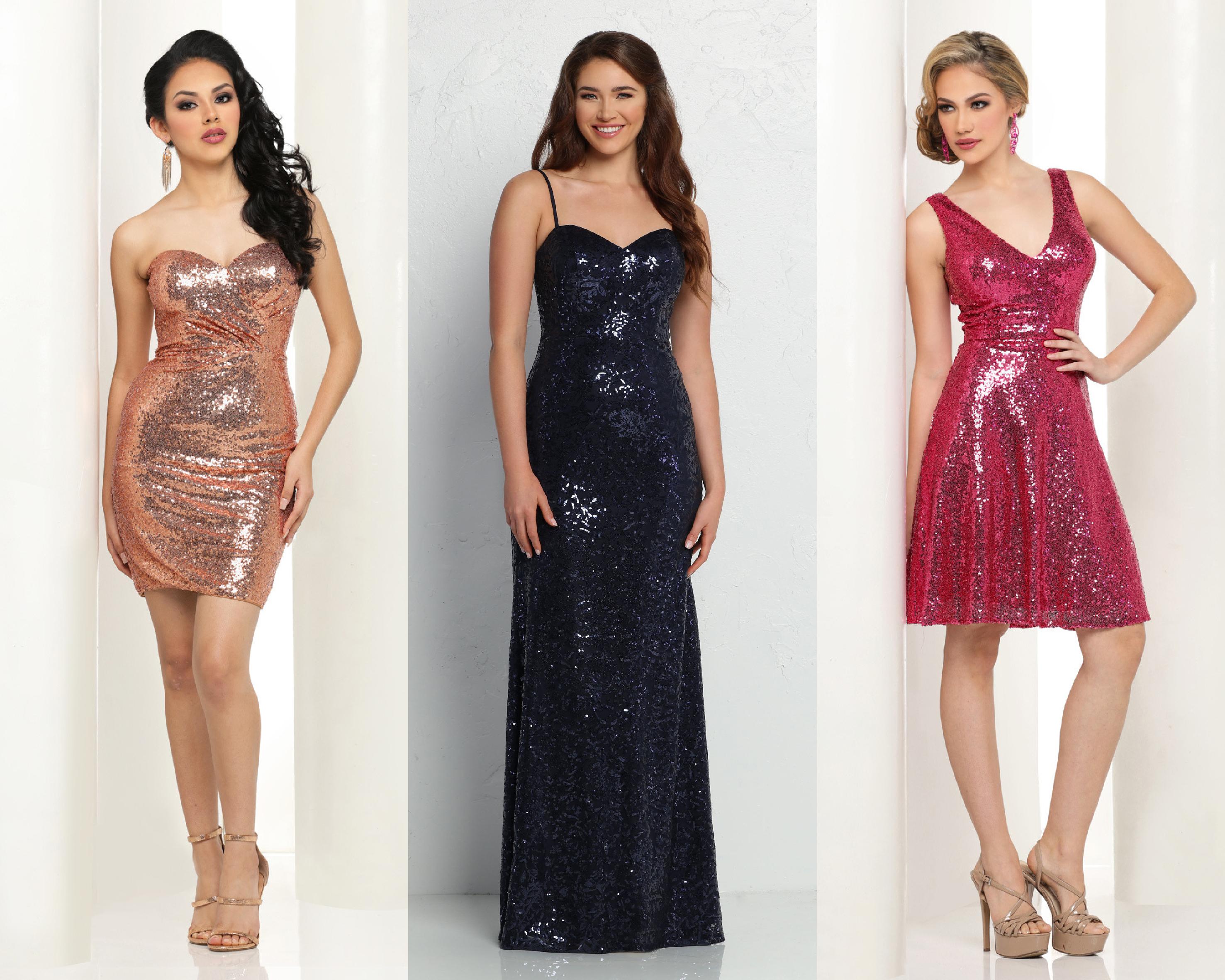 Holiday Style Guide How to Accessorize a Sequin Dress Sparkle Prom