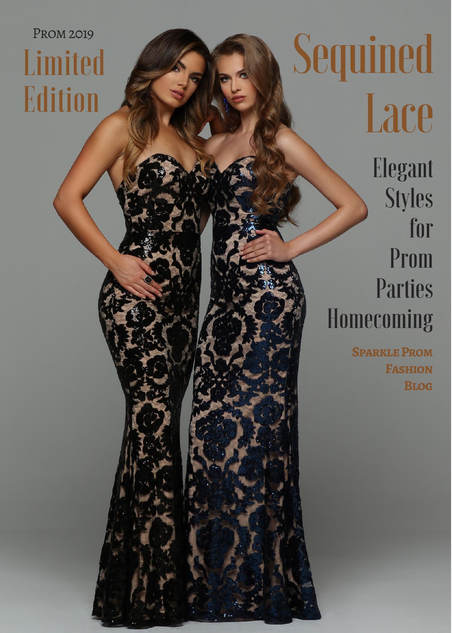 Sequined Lace Prom Dresses 2019 Limited Edition – Sparkle Prom Fashion Blog
