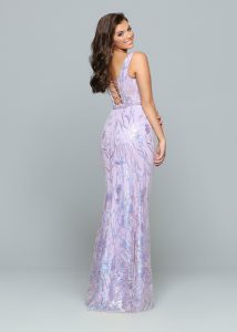 Fit & Flare Prom Dress Sparkle Prom Style #72158