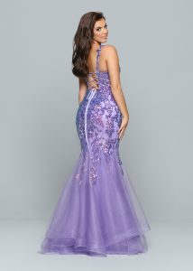 Fit & Flare Prom Dress Sparkle Prom Style #72165