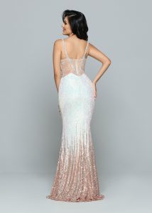 Fit & Flare Prom Dress Sparkle Prom Style #72166