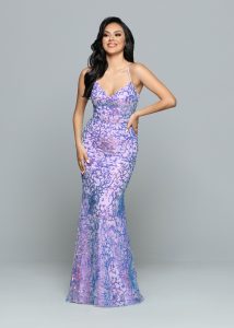 Fit & Flare Prom Dress Sparkle Prom Style #72176