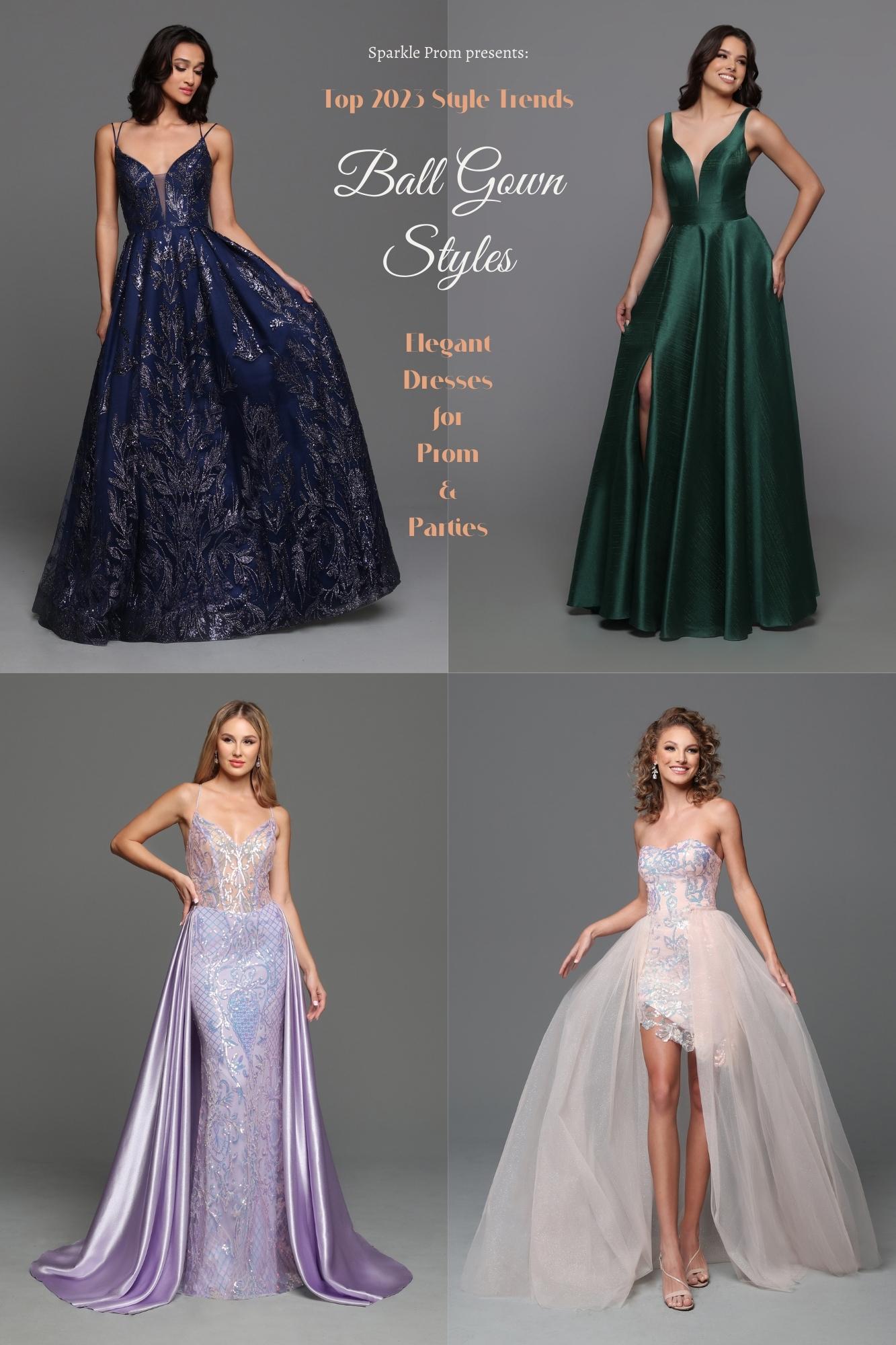 A-Line Ball Gown Prom Dresses for 2023