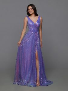 Modest Prom Dresses for 2023: Sparkle Prom Style #72229