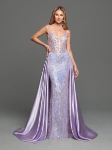 Statement Back & Lace up Prom Dresses for 2023: Sparkle Prom Style #72233