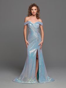 Best Necklines for Unique Statement Earrings: Sparkle Prom Style #72243