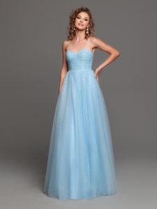 A-Line Ball Gown Prom Dress: Sparkle Prom Style #72250